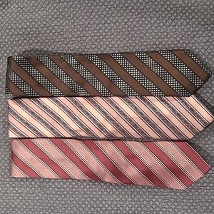 Ermenegildo Zegna and Canali tie bundle